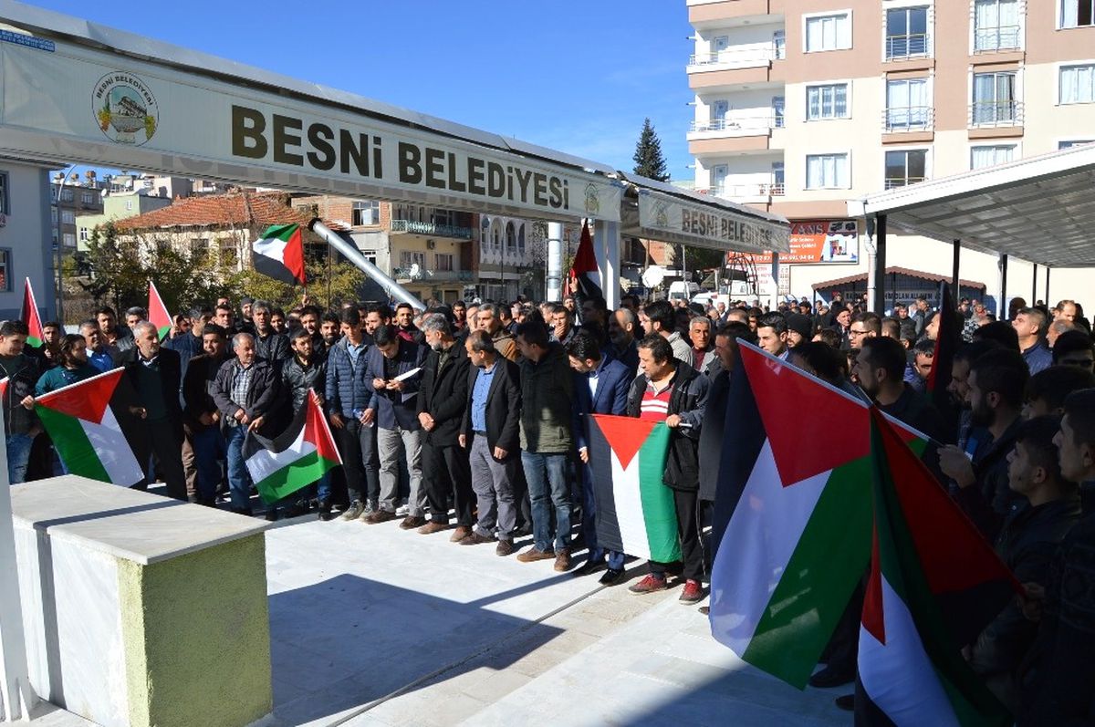 Besni İlçesinde Kudüs Eylemi