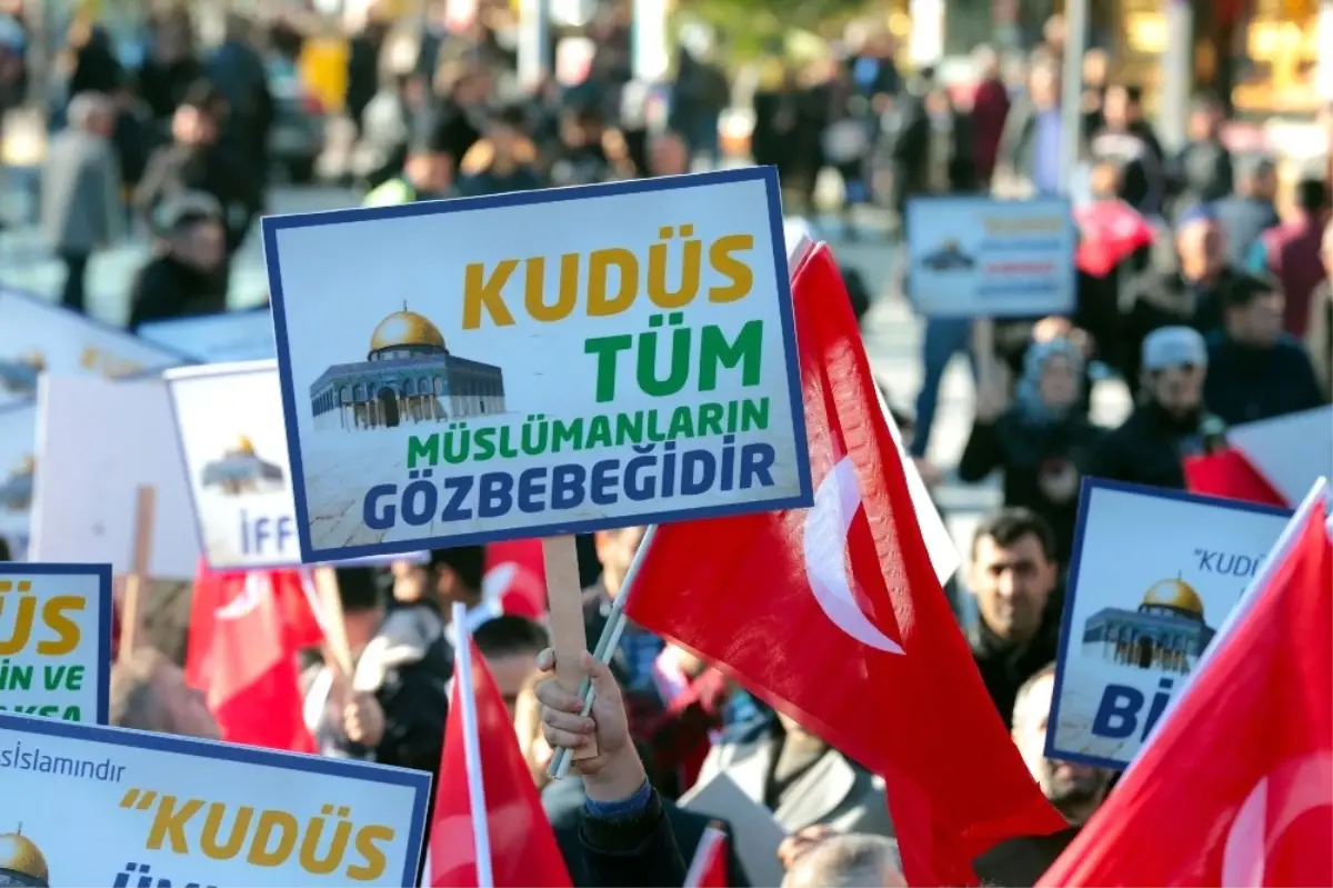 Binlerce Gaziosmanpaşalı Kudüs İçin Tek Yürek Oldu