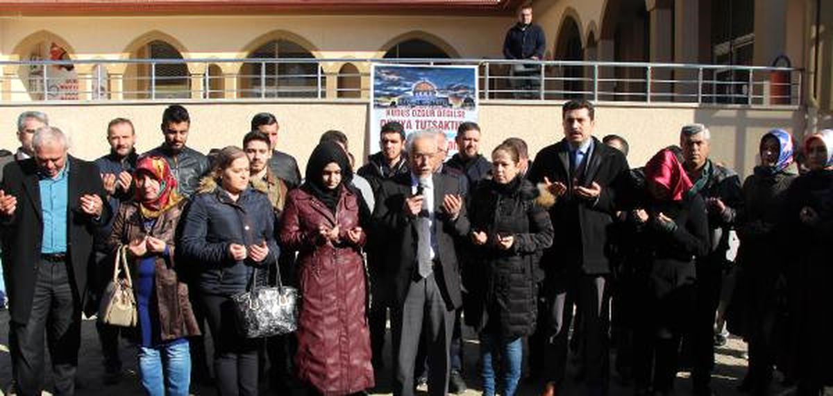 Burdur\'da AK Parti\'den Kudüs Tepkisi