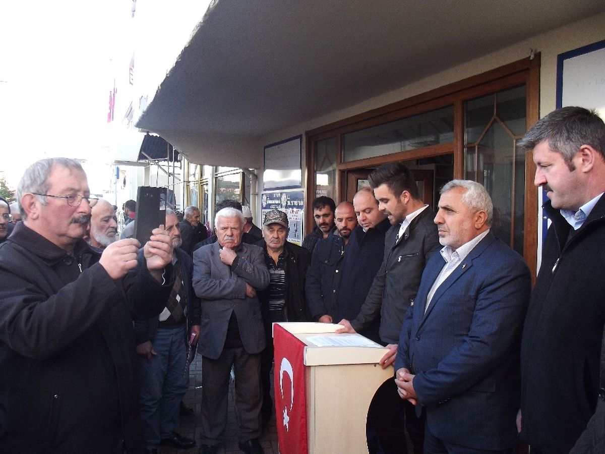 Çatalzeytin\'de "Kudüs\'e Hayır" Basın Açıklaması