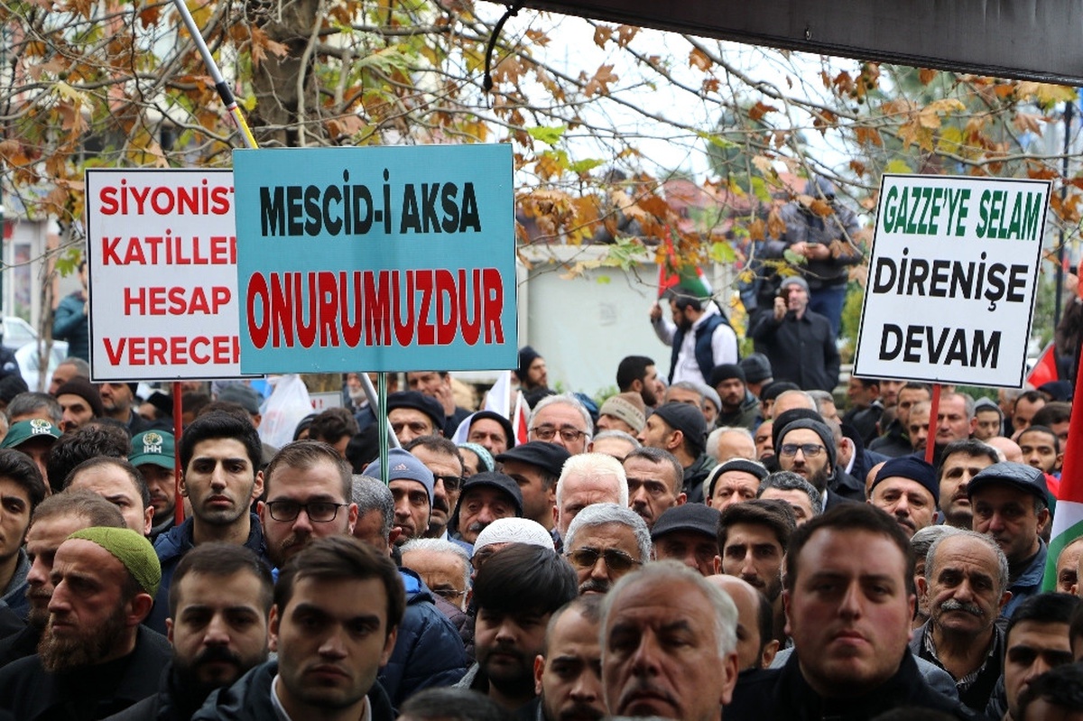 Cumhurbaşkanı Erdoğan\'ın Memleketi Kudüs İçin Ayakta