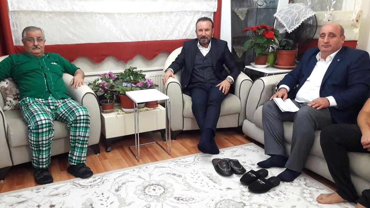 Doğan\'dan Muhtar Şener\'e Geçmiş Olsun Ziyareti