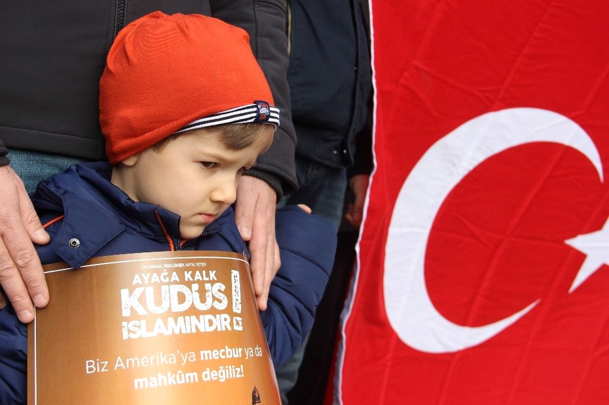 Edirne\'de ABD\'ye Kudüs Tepkisi Dinmiyor