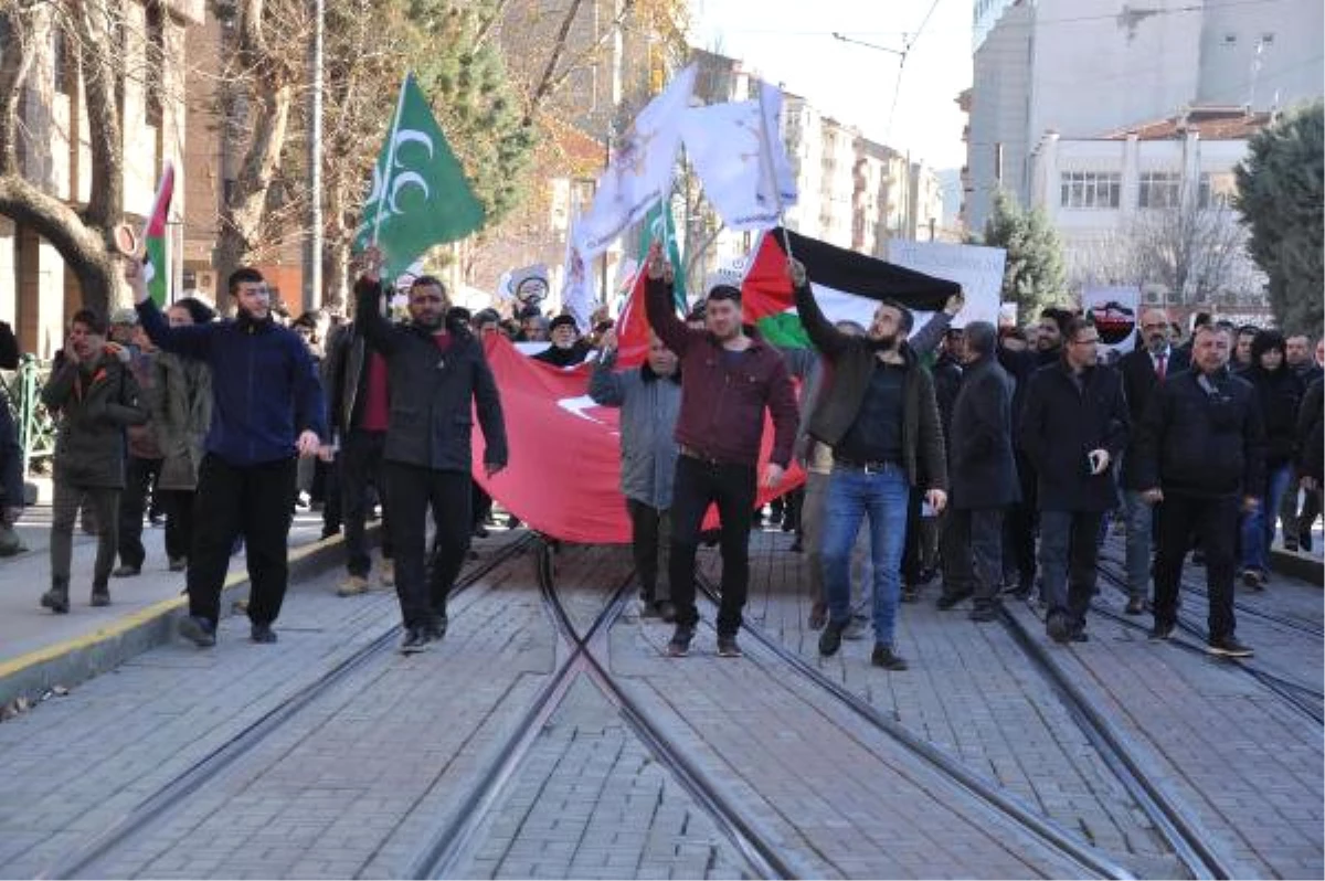 Eskişehir\'de Kudüs Protestosu