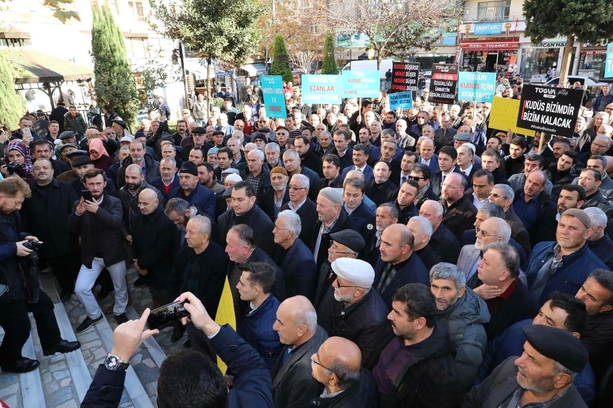 Fatsa\'da "Kudüs" Protestosu