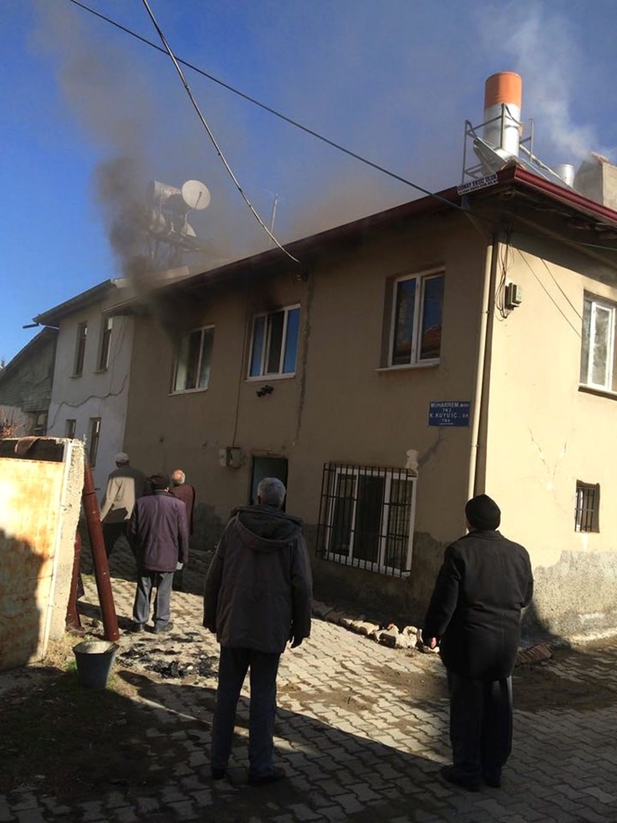 Gelendost\'ta Korkutan Yangın