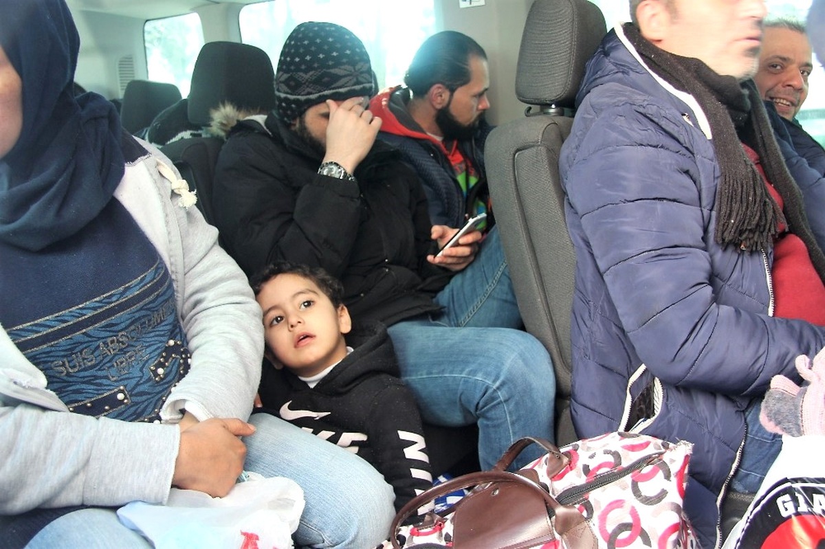 Hamile Kadınında Bulunduğu Kaçak Göçmenler Yakalandı