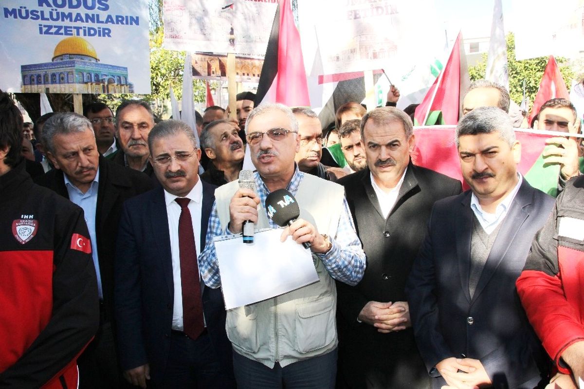 Hatay\'da Kudüs Kararı Protesto Edildi