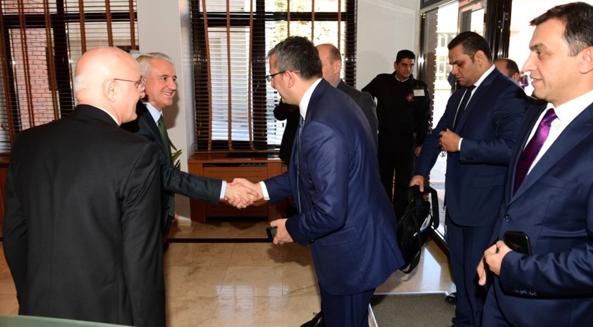İçişleri Bakanlığı\'ndan Rektör Gündoğan\'a Ziyaret