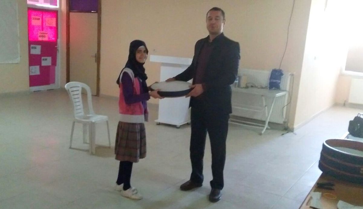 İmam Hatip Ortaokulunda Ses Yarışması Düzenlendi