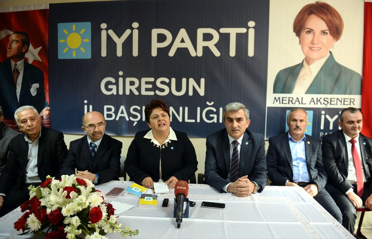 İyi Parti Giresun Yönetimi Tanıtıldı