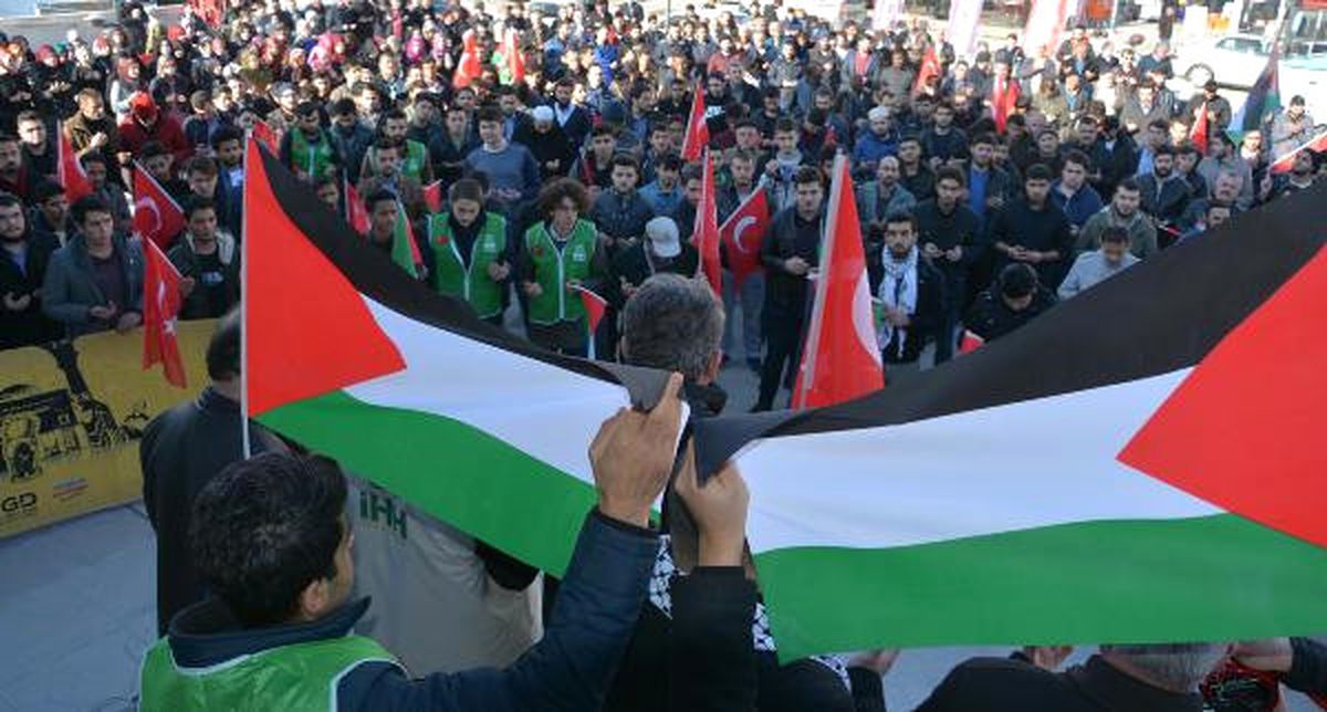 Karabük\'te Kudüs Protestosu