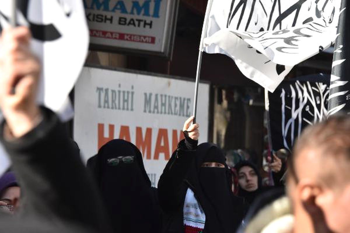 Konya\'da \'Kudüs\' Protestosu
