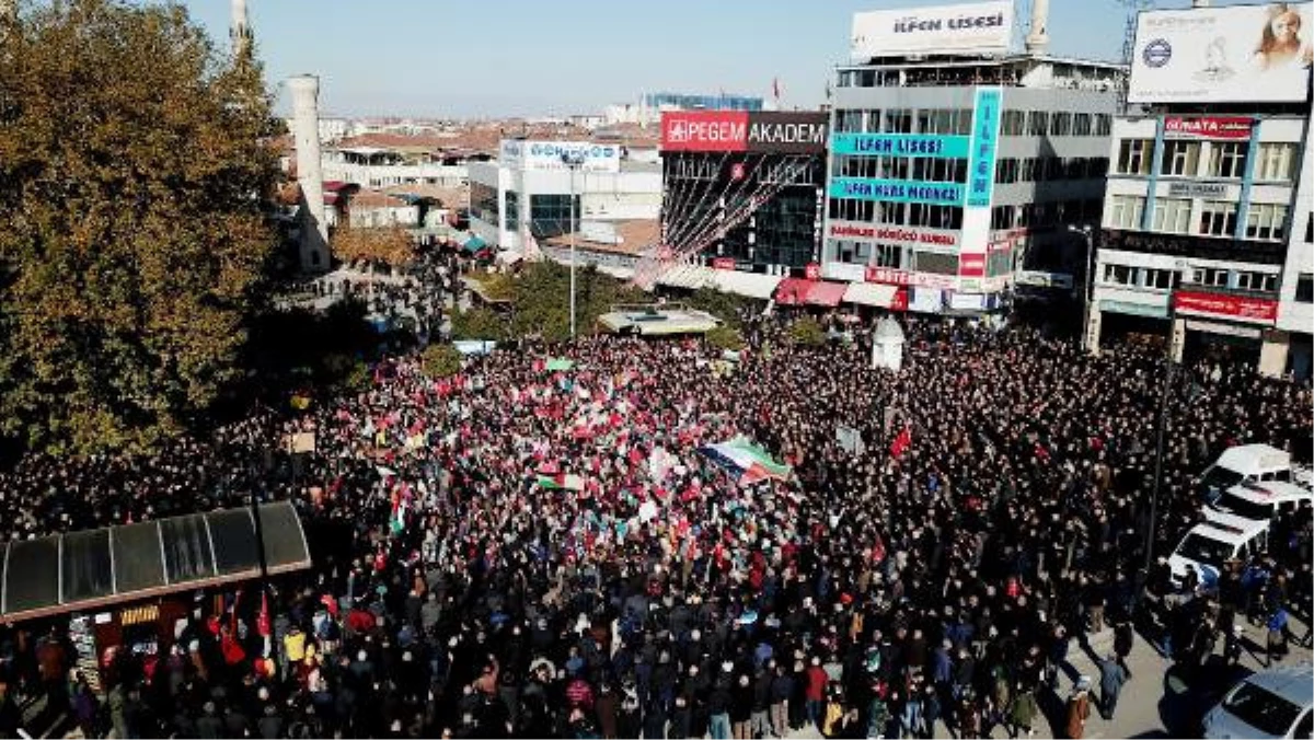 Malatya\'da Kudüs Protestosu