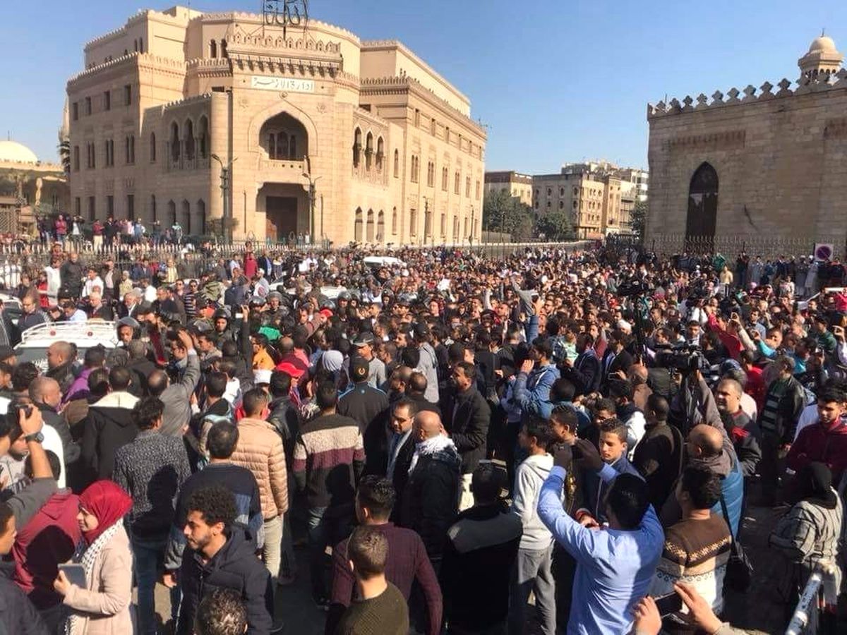 Mısır\'da Kudüs Kararı Protesto Edildi