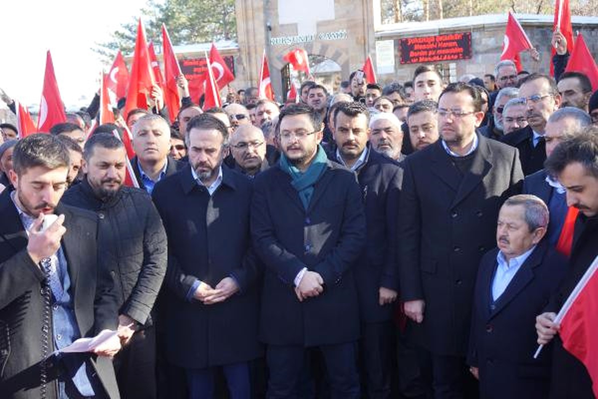Nevşehir\'de Cuma Namazı Sonrasında \'Kudüs\' Protestosu