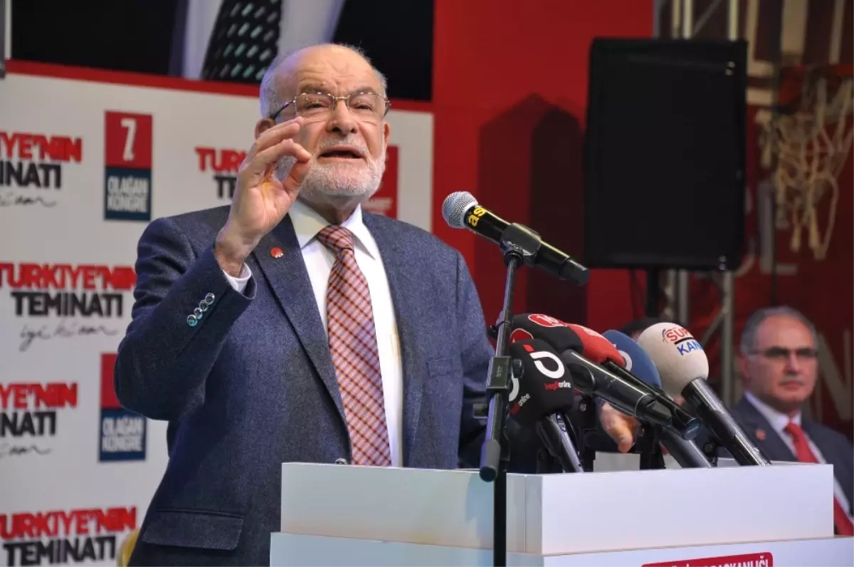 Saadet Partisi Genel Başkanı Karamollaoğlu: "Biz Kudüs\'ten Vazgeçemeyiz"