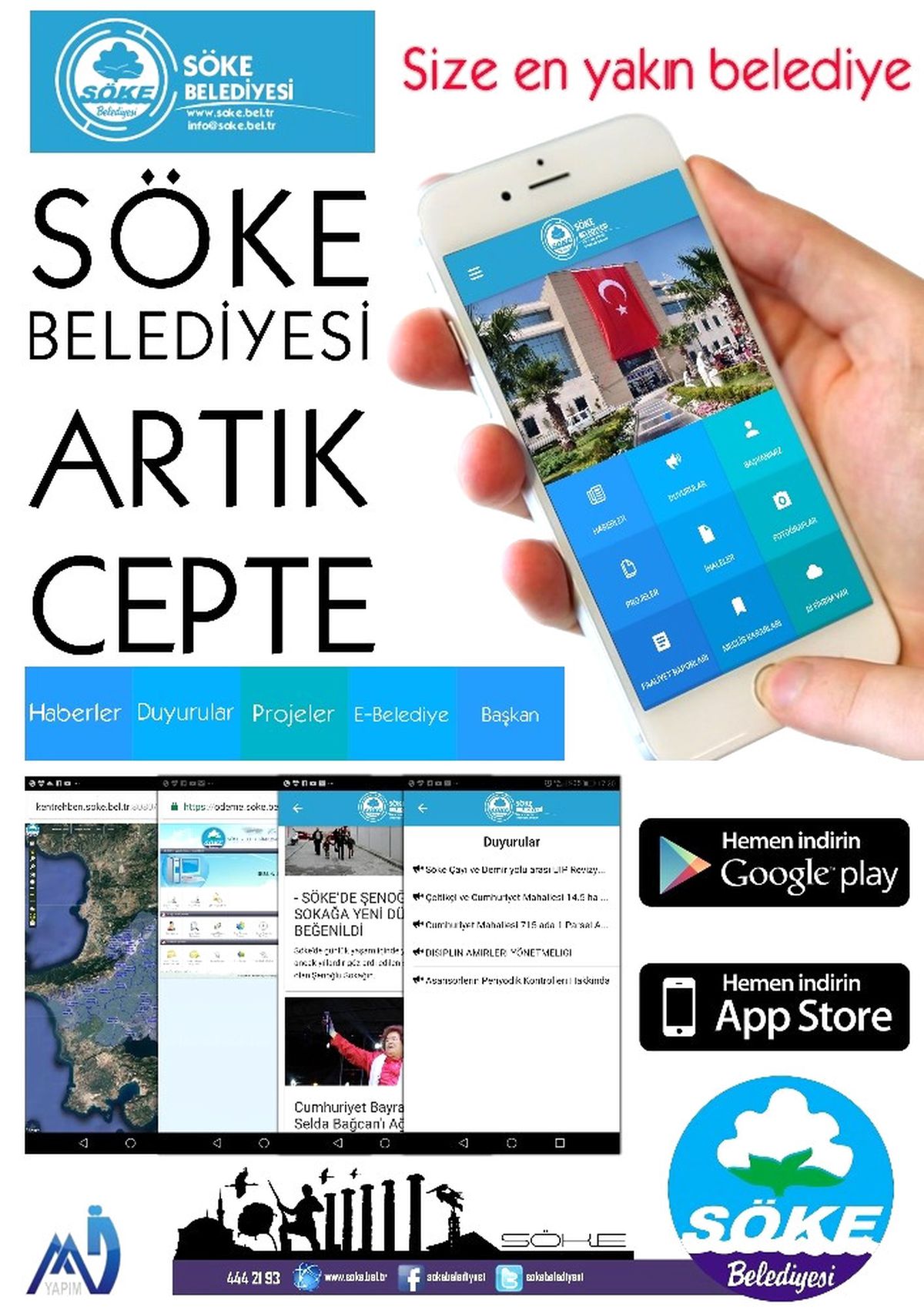 Söke Belediyesi Artık Cepte