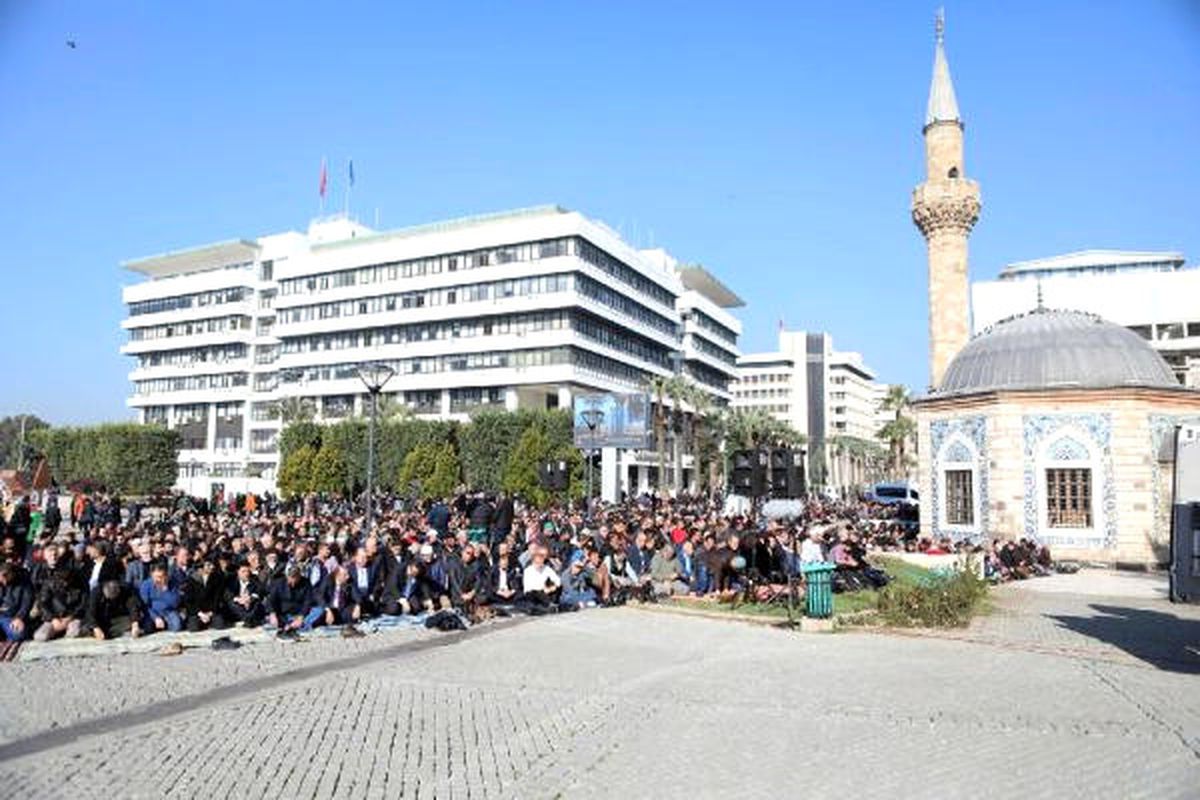 Tarihi Meydanda Kudüs Protestosu