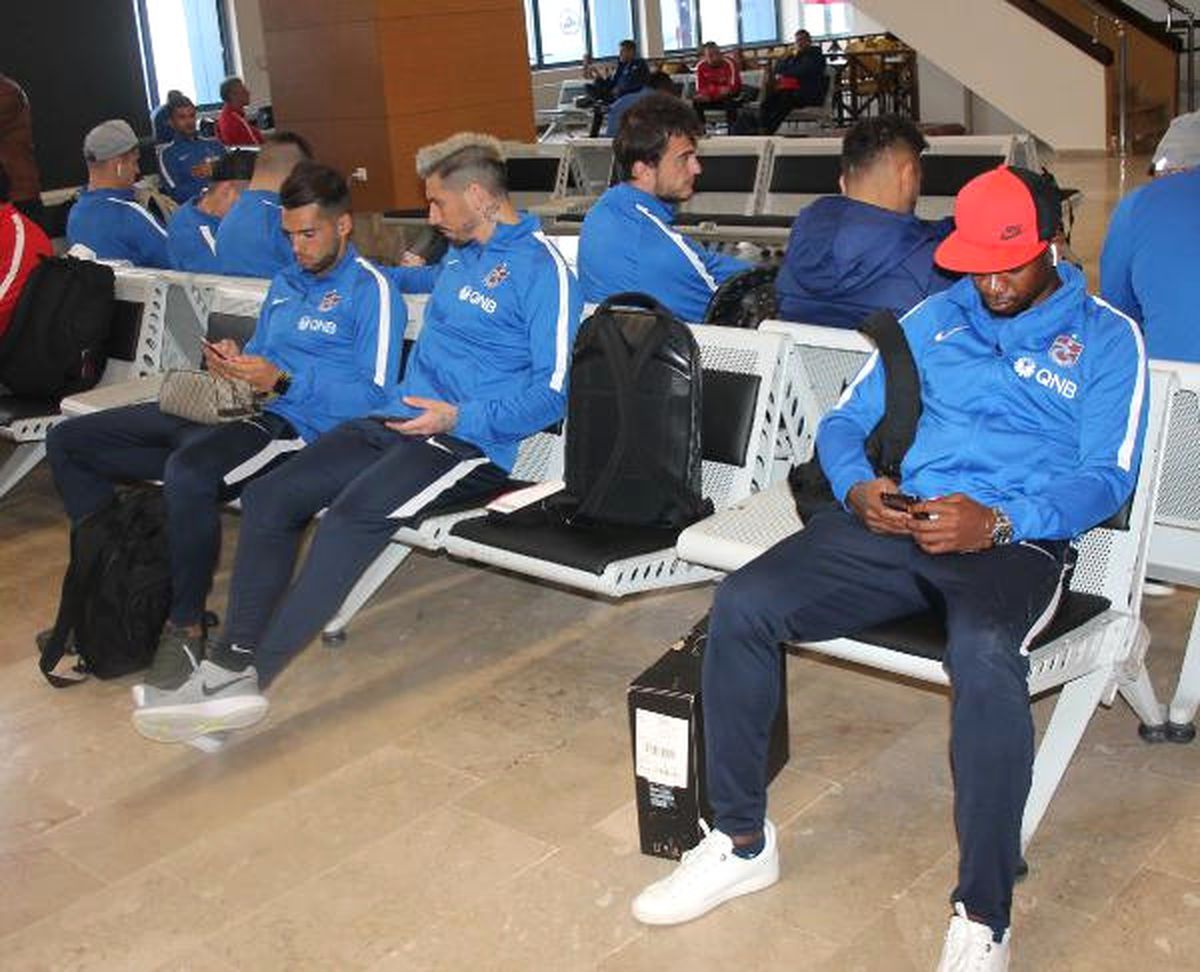 Trabzonspor, İstanbul\'a Gitti