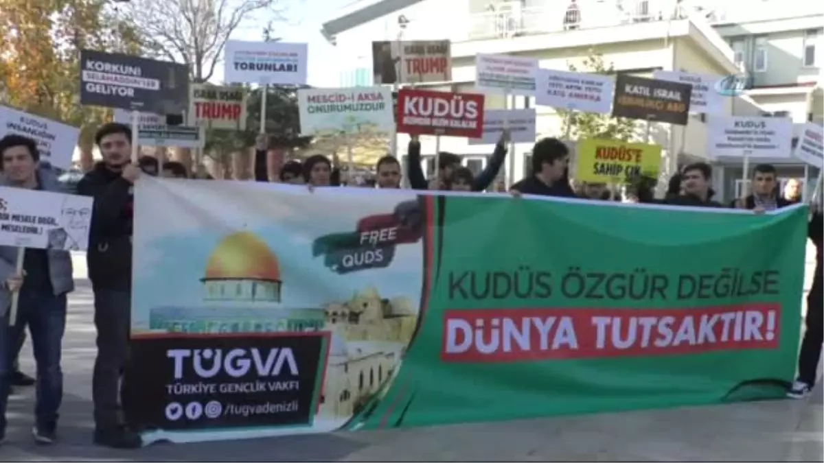 Trump\'ın \'Kudüs Kararı\' Protesto Edildi