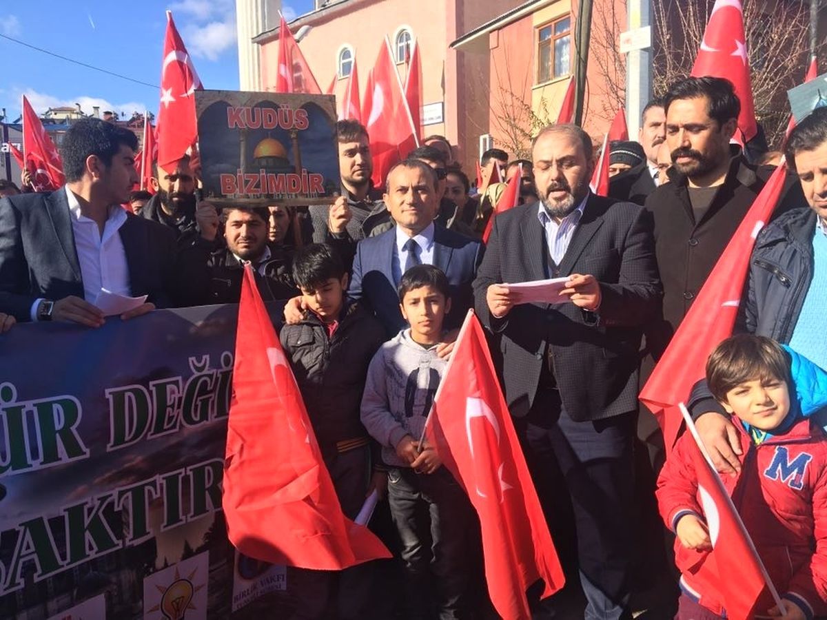 Tunceli\'den Trump\'a "Kudüs" Tepkisi
