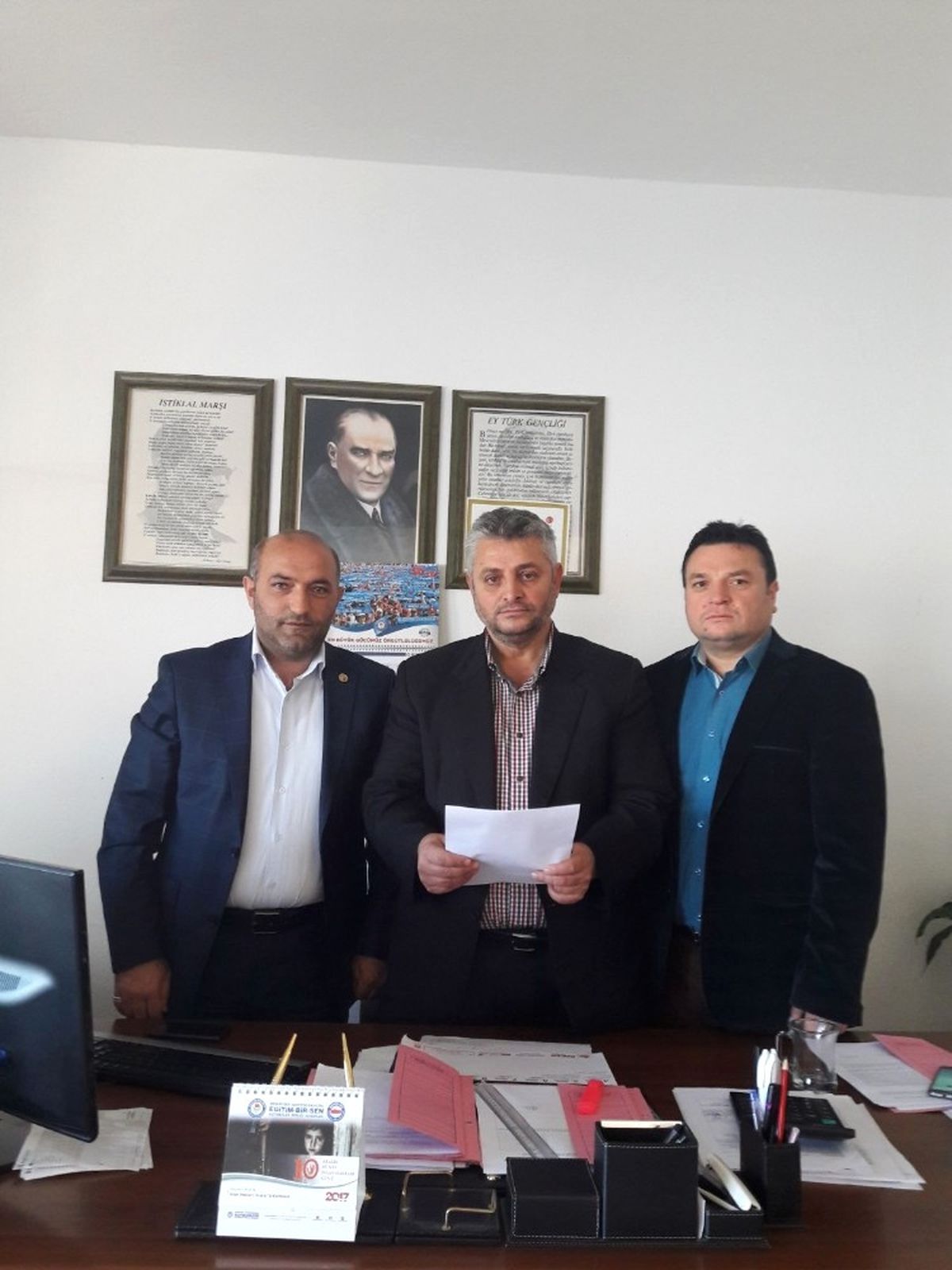 Gömeç Eğitim Bir-Sen Temsilciliğinden \'Kudüs\' Tepkisi