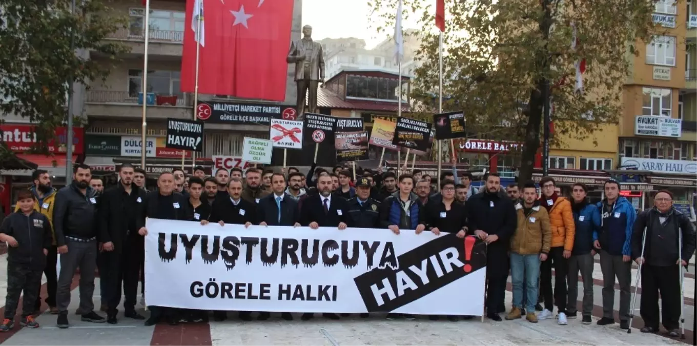 Görele\'de "Uyuşturucuya Hayır" Yürüyüşü Düzenlendi