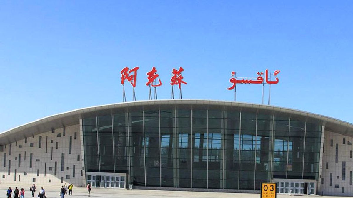 Xinjiang\'da Aksu Havaalanı Genişletilecek