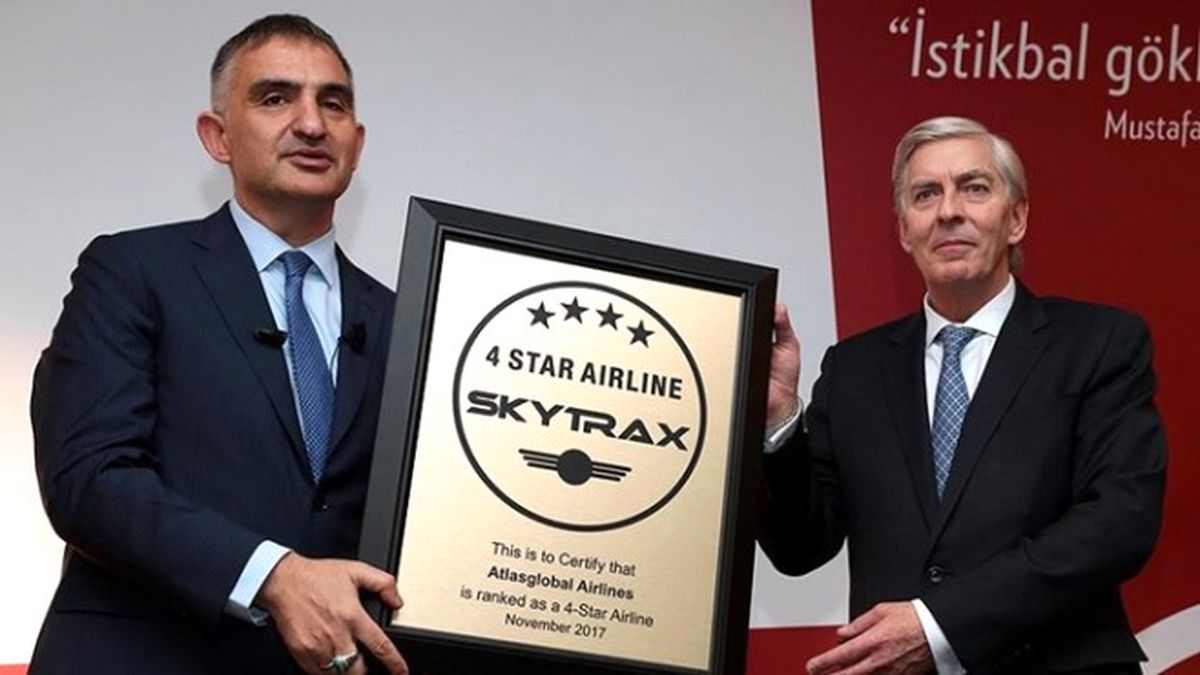 Atlasglobal\'e Skytrax\'tan Tam Not