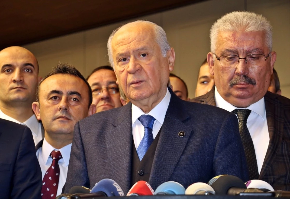 Bahçeli\'den Seçim İttifakı ve Ataşehir Belediye Başkanının Görevden Alınmasına İlişkin Açıklama