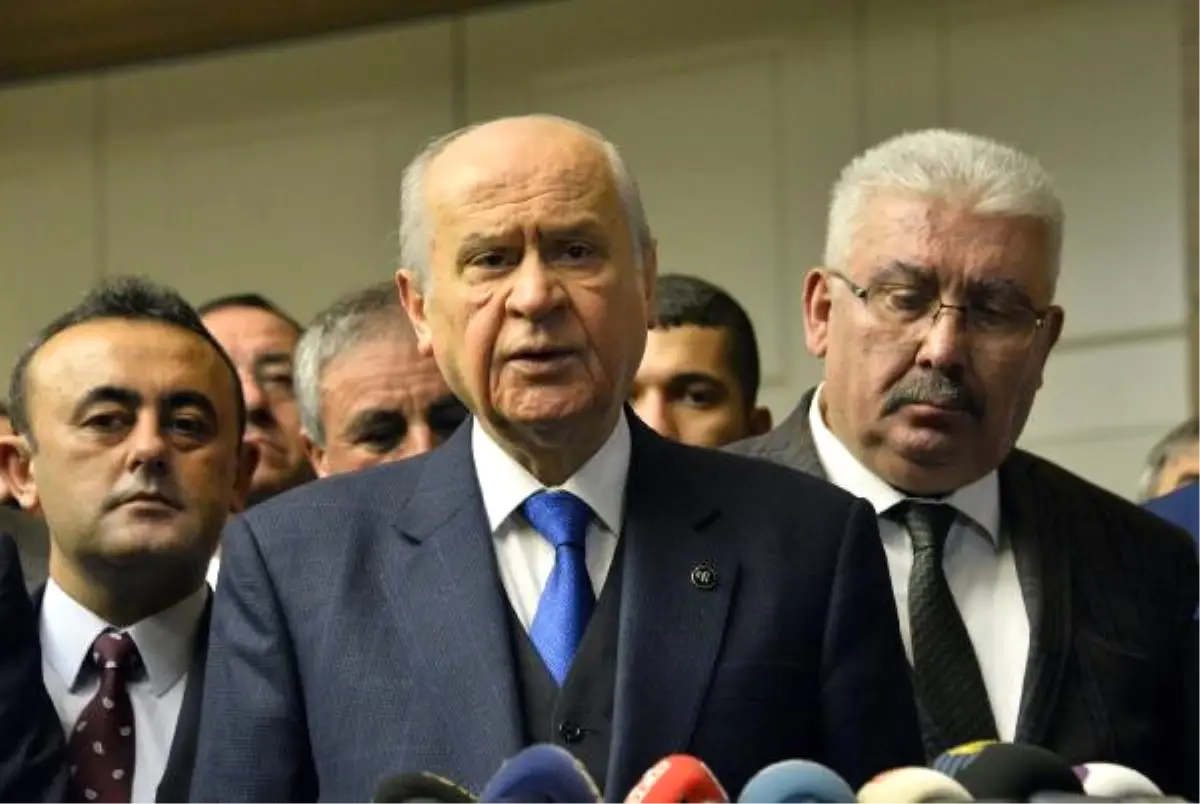 Bahçeli: MHP\'de Soruşturmayı Gerektirebilecek Bir Hata Olmaz