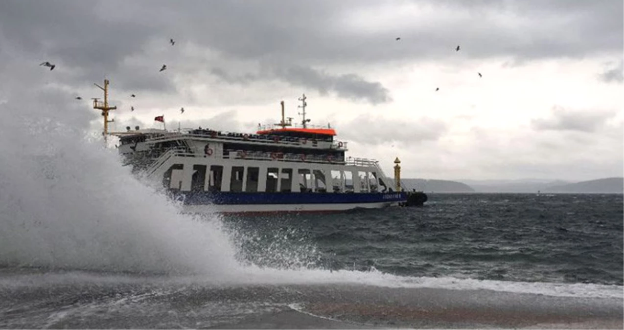 İstanbul\'da Deniz Ulaşımına Lodos Engeli! İDO ve BUDO\'da Bazı Seferler İptal