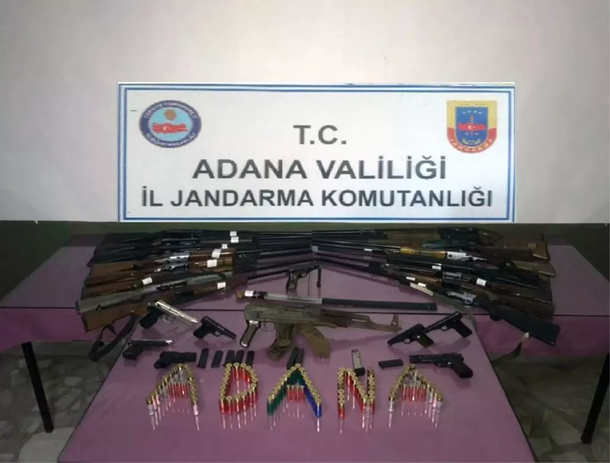 Adana Merkezli Silah Operasyonu