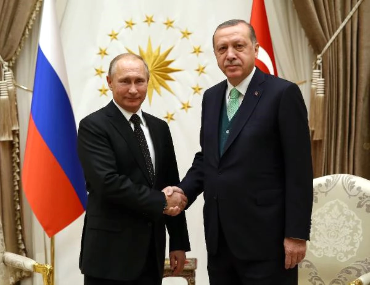 Cumhurbaşkanı Erdoğan Putin\'i Kabul Etti