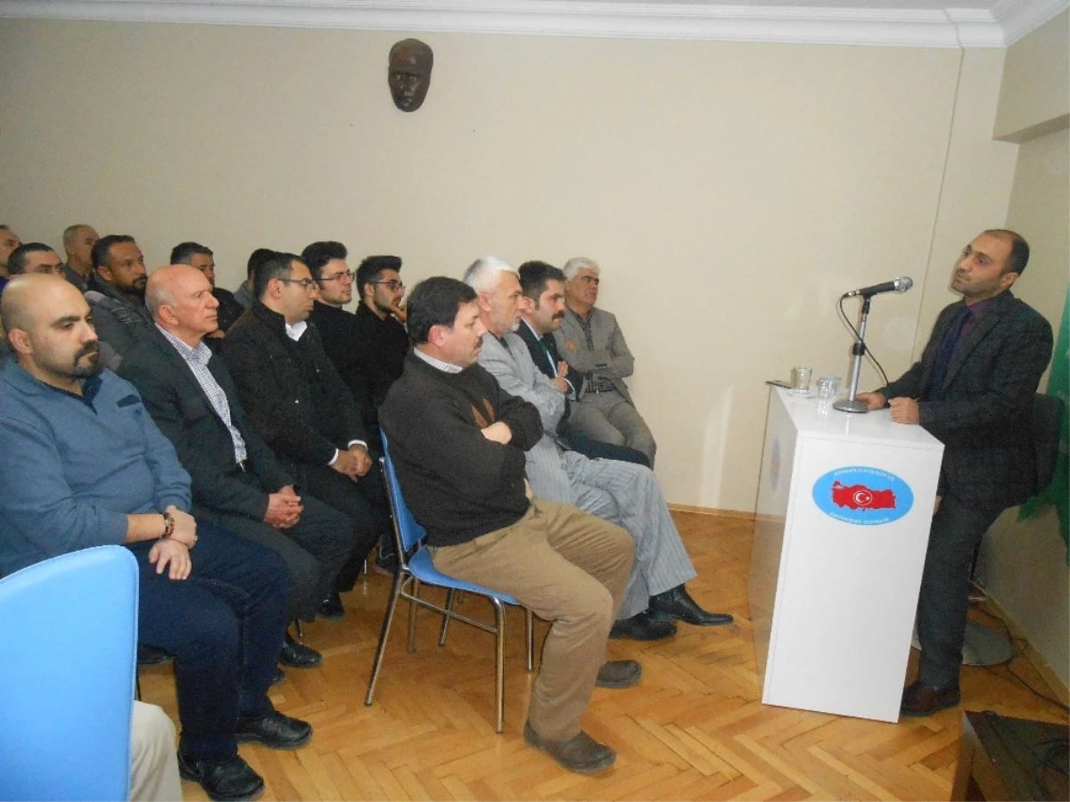Eskişehir\'de "Türk Dünyasının Birlik Sembolü Ebulfez Elçibey" Konferans
