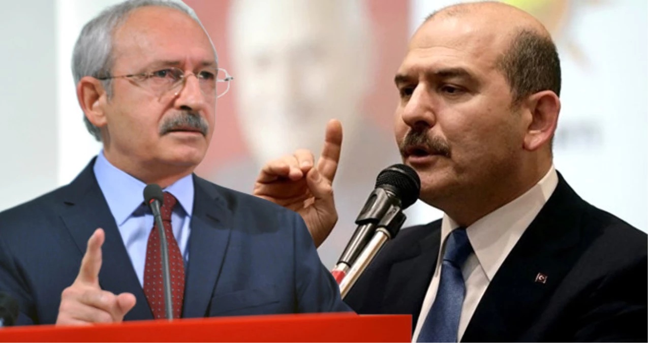 Kılıçdaroğlu\'dan İçişleri Bakanı Soylu Hakkında Suç Duyurusu
