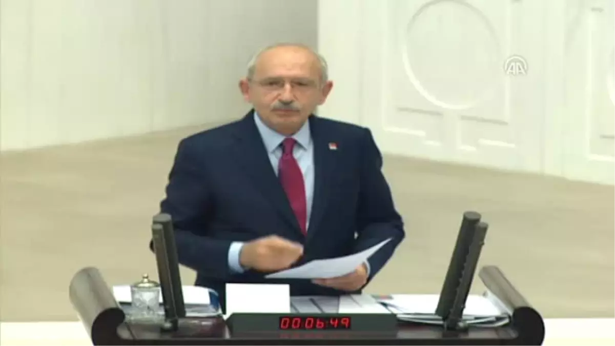 Kılıçdaroğlu: "Hangi Adaletten Söz Ediyorsun?"