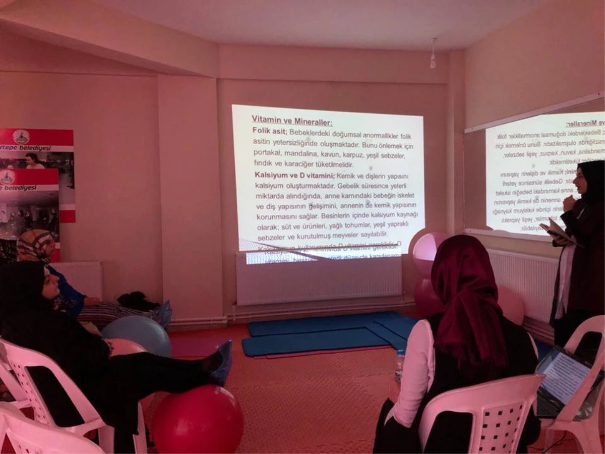 Köseköy Kadın Spor Merkezinde Gebelik Dersleri 