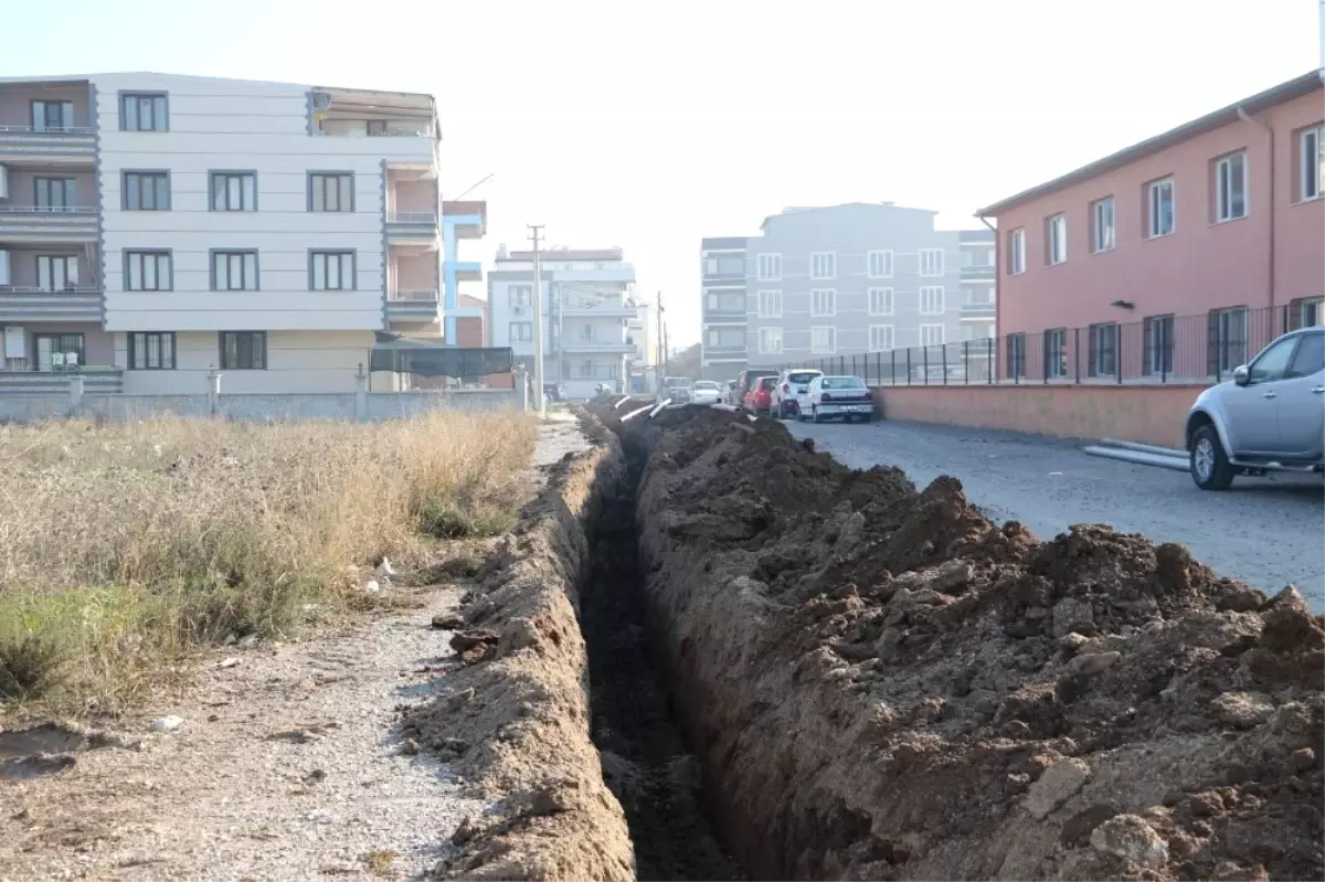 Manisa\'da Yağmur Suyu Hatlarına Yenileme