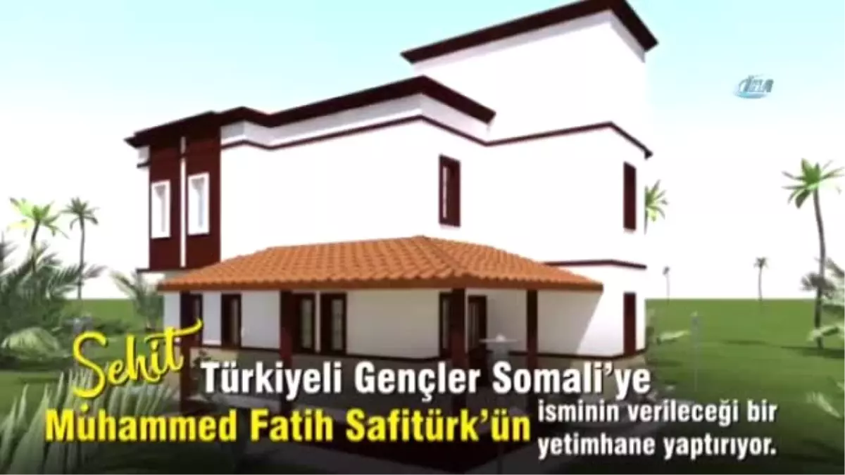 Şehit Kaymakam Safitürk Adına Somali\'de Yetimhane Kuruluyor