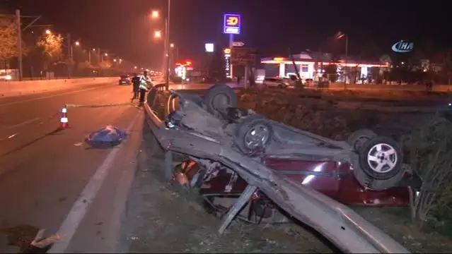 Antalya'da Trafik Kazası: 1 Ölü, 3 Yaralı - Son Dakika