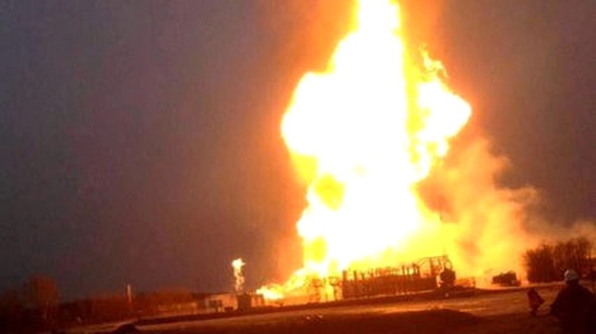Avusturya\'da Gaz İstasyonunda Patlama