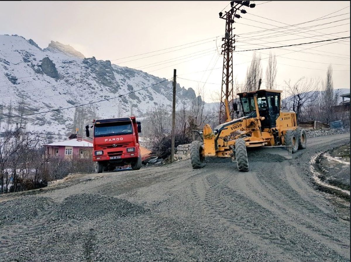 Bağlar Mahallesi Yolunda Çalışma