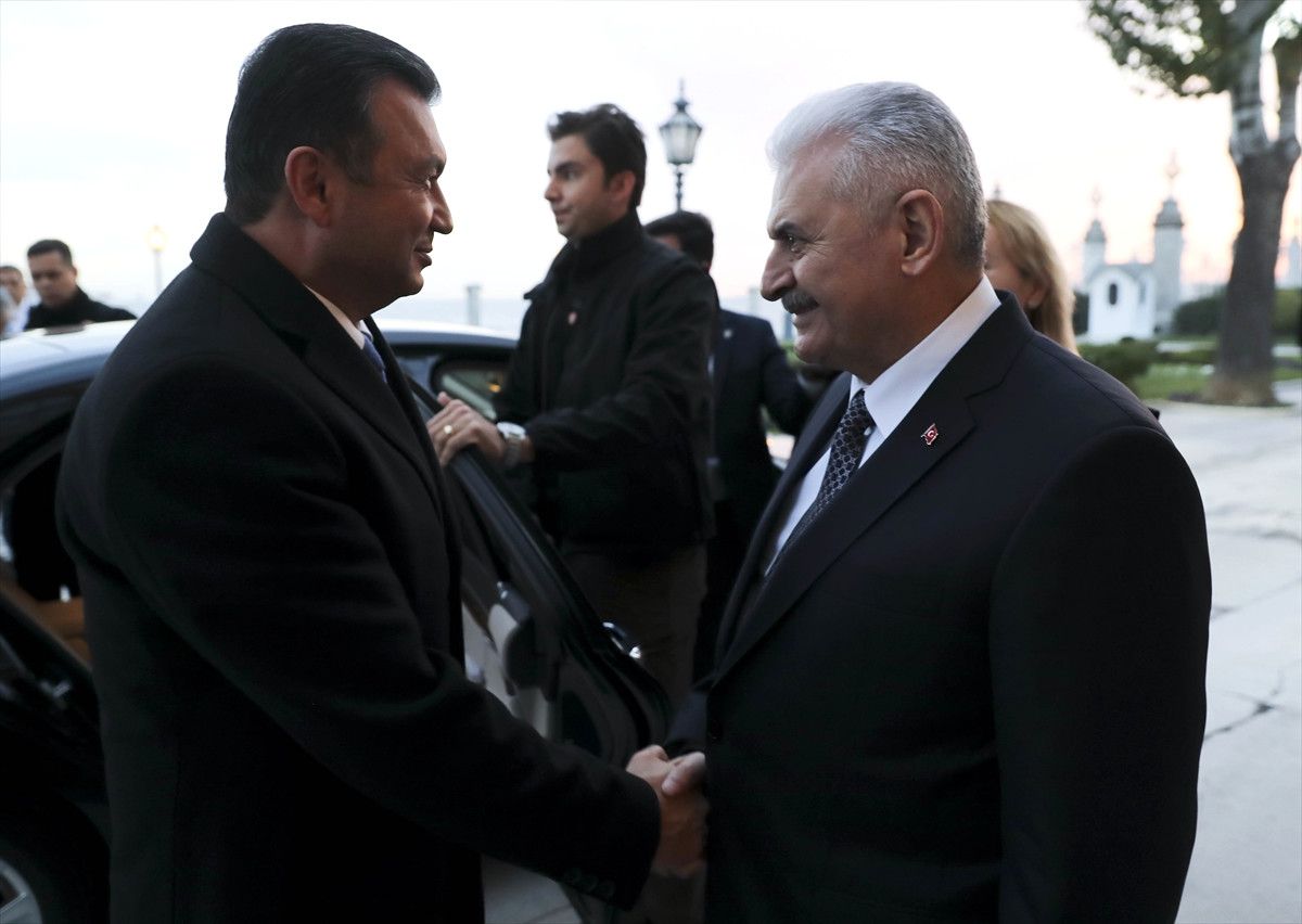 Başbakan Yıldırım, Tacikistan Başbakanı Rasulzoda ile Görüştü