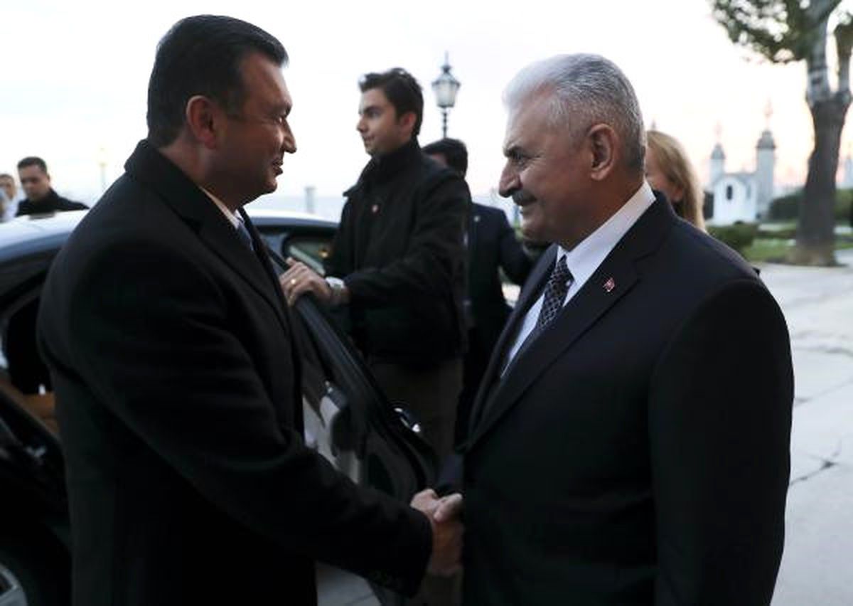 Başbakan Yıldırım Tacikistan Başbakanını Kabul Etti
