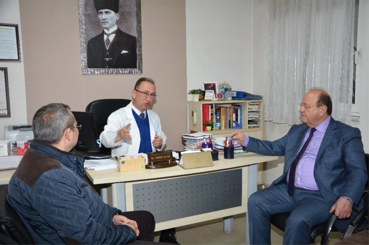 Başkan Özakcan 7 Nolu Sağlık Ocağı\'nı Ziyaret Etti
