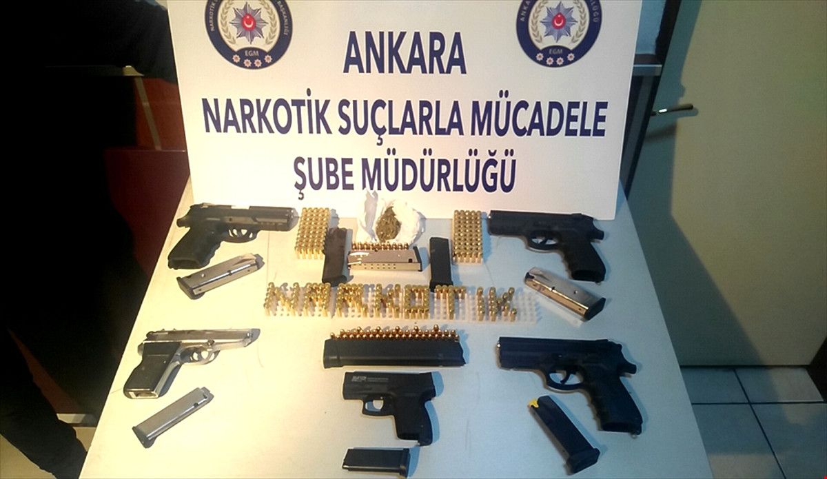 Başkentte Uyuşturucuyla Mücadele