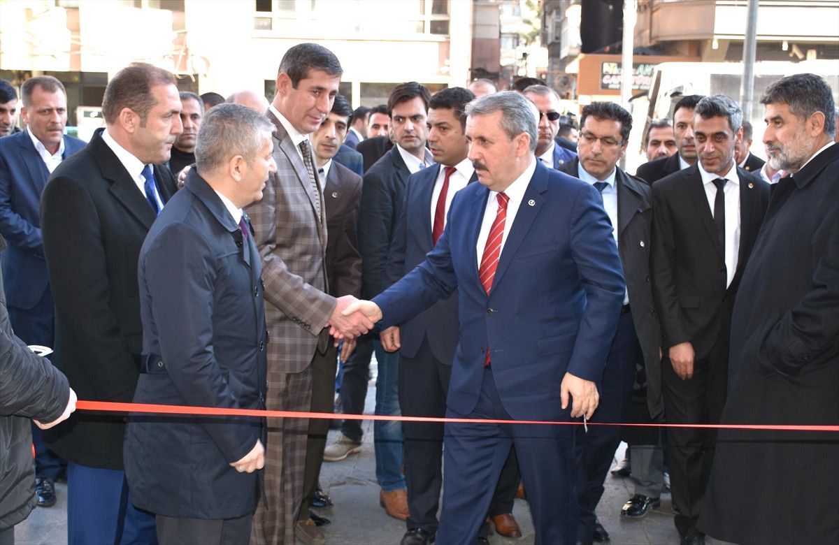 BBP Genel Başkanı Destici, Diyarbakır\'da