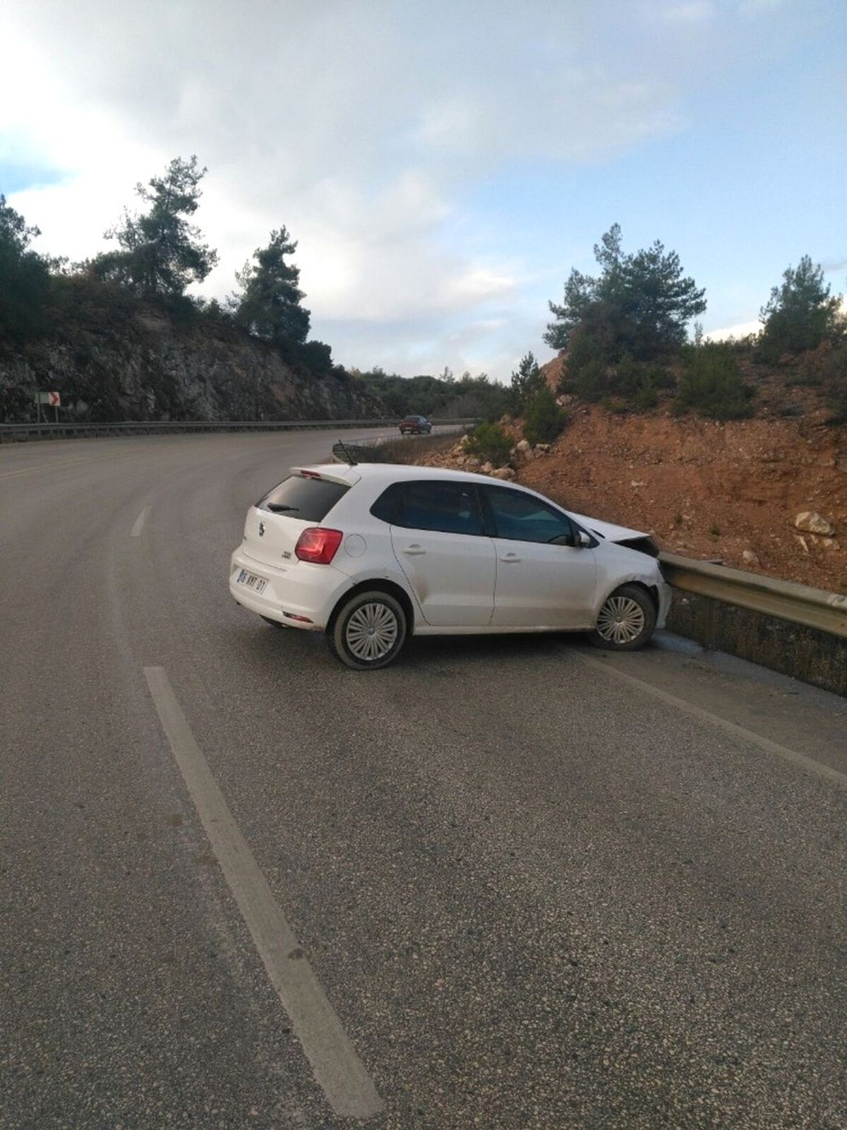 Bilecik\'te Maddi Hasarlı Trafik Kazası